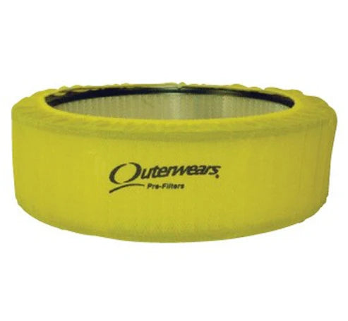 Outerwear Pre-Filter Air Cleaner Cover 14 x 4 Yellow