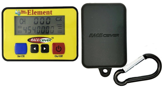 RACEceiver Element Rechargeable with Rubber Holster