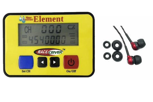 RACEceiver Element Rechargeable with Rookie Ear Piece