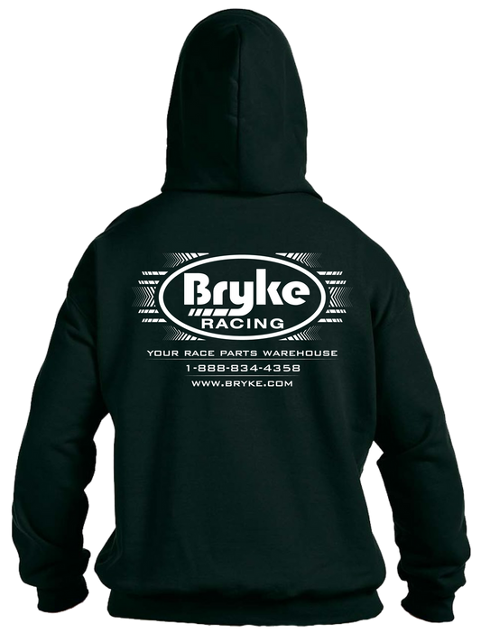 Bryke Racing Hoodie -  White Lettering