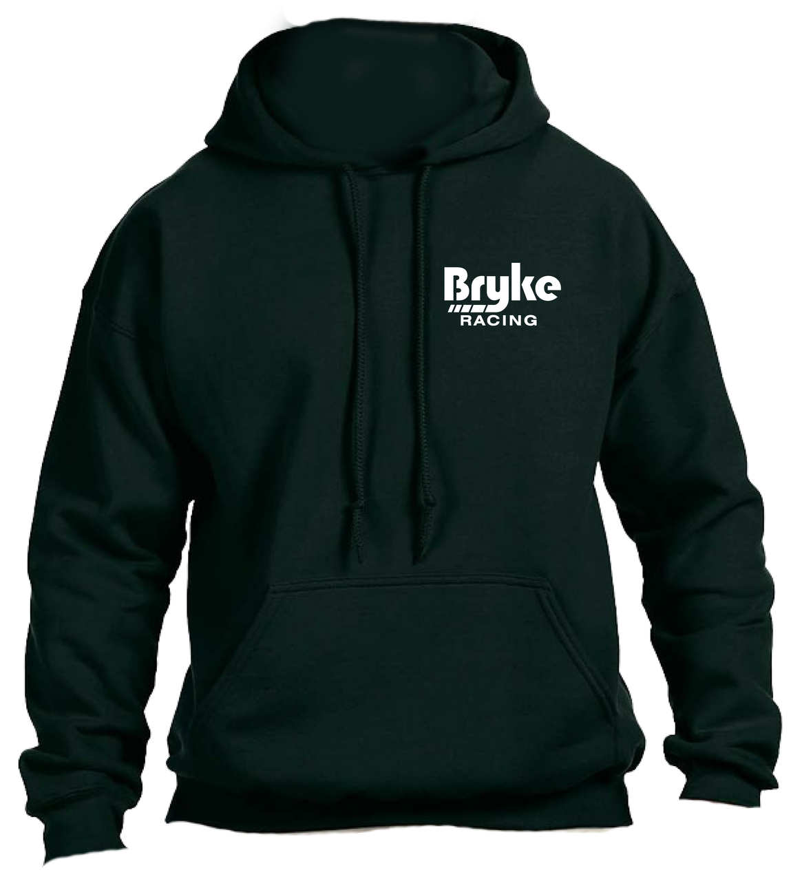 Bryke Racing Hoodie -  White Lettering