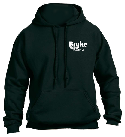 Bryke Racing Hoodie -  White Lettering