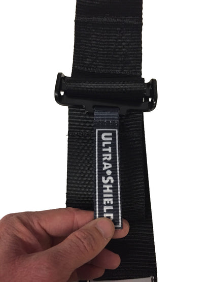 Ultra Shield Racing Harness Belts Black Latch and Link Ratcheting