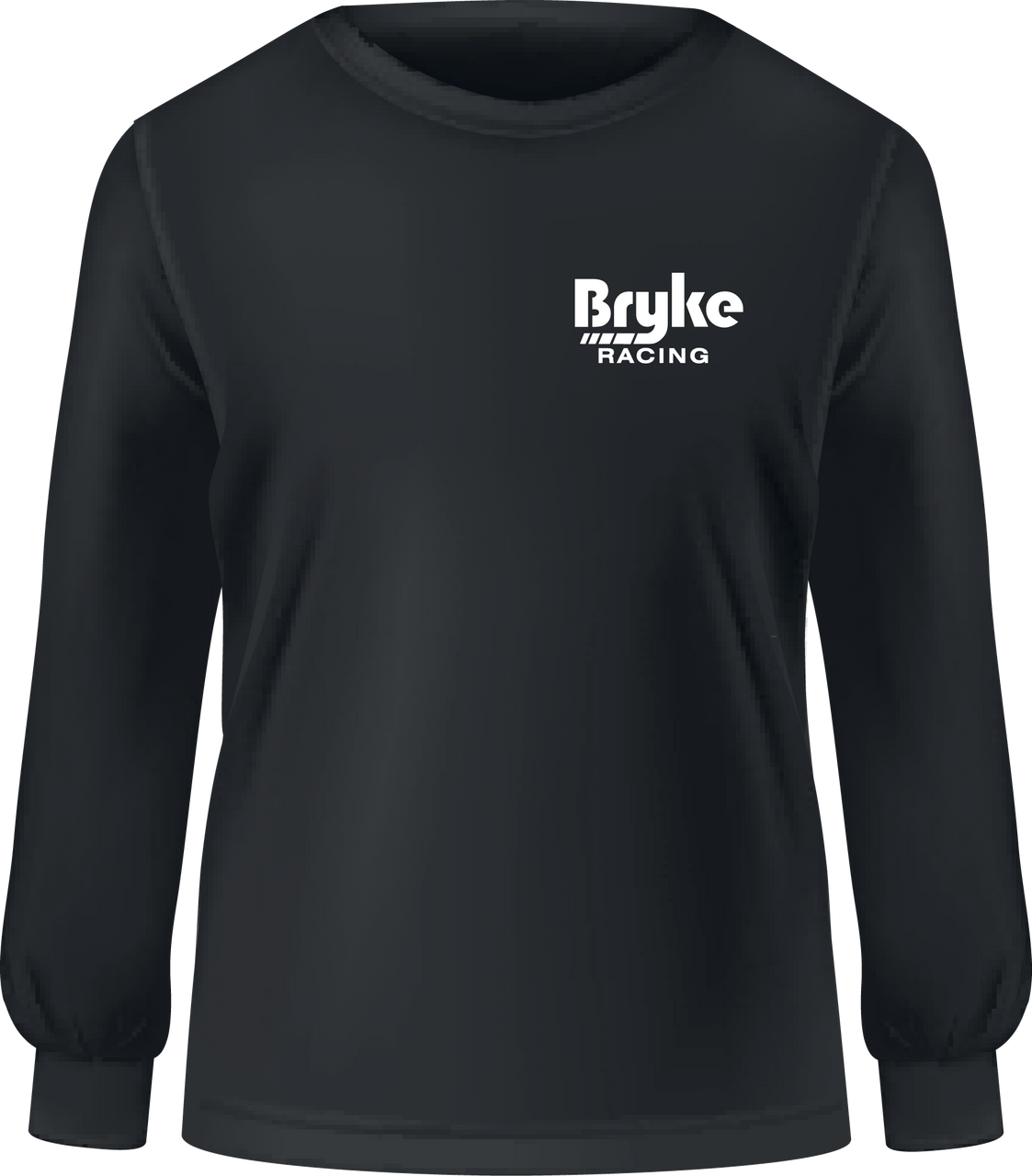 Bryke Racing Long Sleeve Shirt -  White Lettering