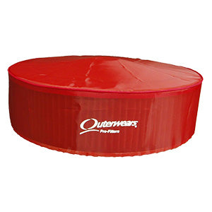 Outerwear Air Filter with Top Red 14x4