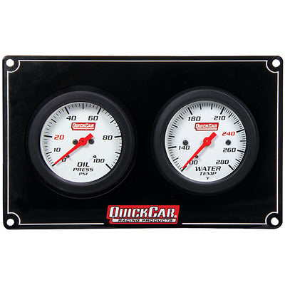 QuickCar Extreme Panel 2 Gauge OP WT