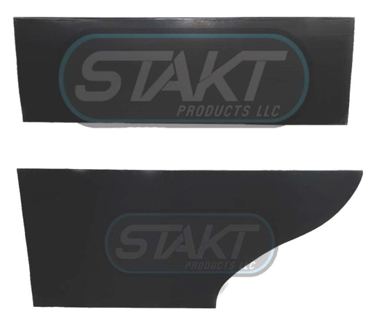 STAKT Modified Flat Door OR two Quarter Panels White or Black   -   (IN STORE PICKUP ONLY)