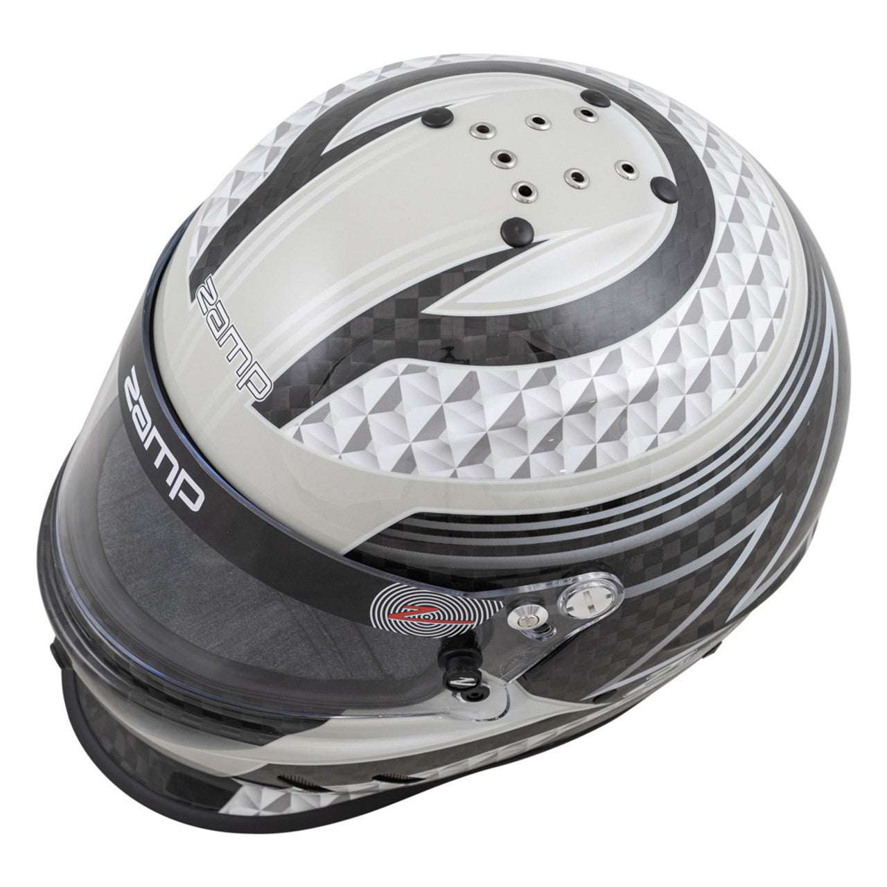 Zamp Carbon Fiber RZ-65D Graphic Dirt Helmet