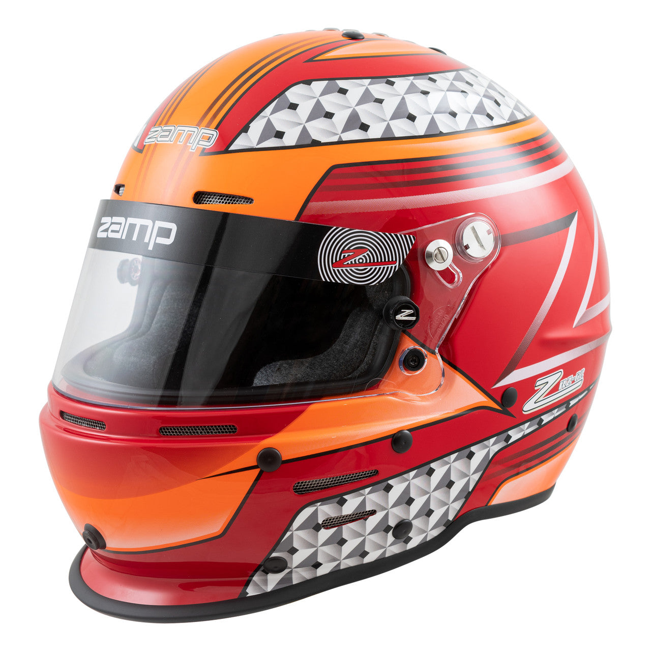 Zamp RZ-62 Graphic Red/Orange