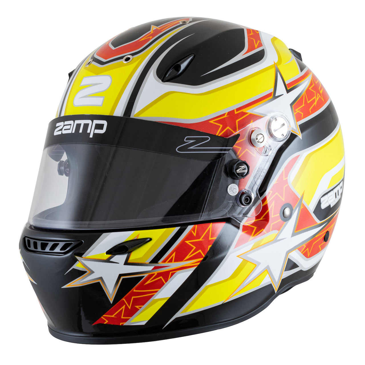 Zamp ZR-72 Graphic Black/Yellow/Orange