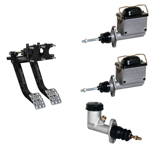 Brake Pedal Reverse Mount and Master Cylinder Combo