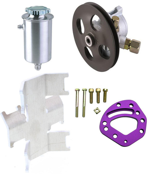 Power Steering Pump and Tank Combo Head Mount