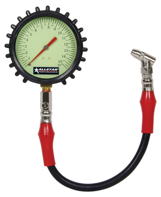 4in Tire Pressure Gauge Glow in the Dark