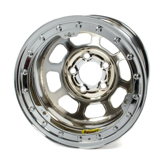 Bassett Wheel 15 x 8 Chrome Beadlock 5 on 5