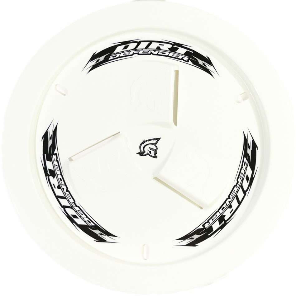 Dirt Defender Wheel Cover Vented White