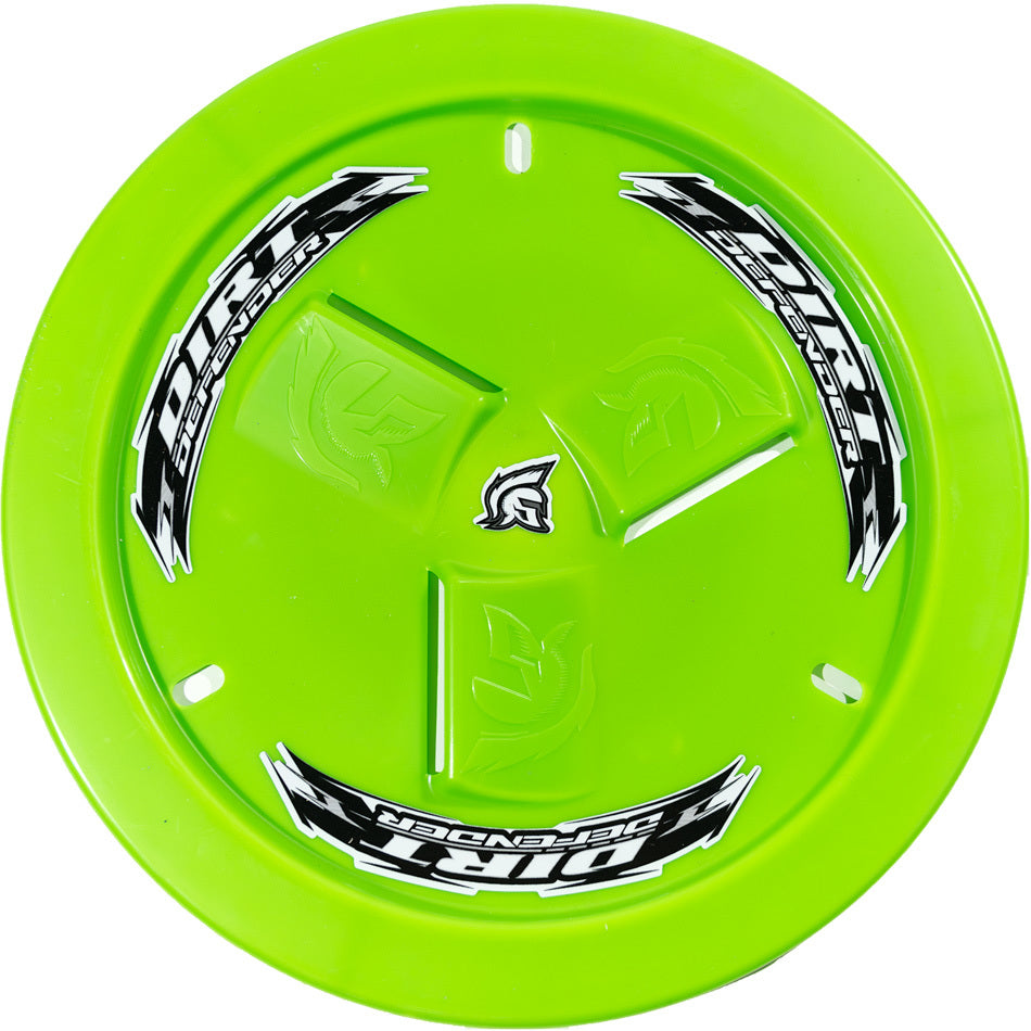 Dirt Defender Wheel Cover Vented Neon Green