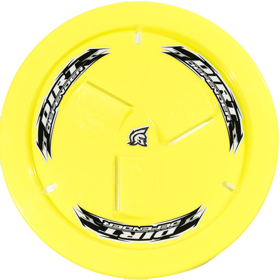 Dirt Defender Wheel Cover Vented Neon Yellow