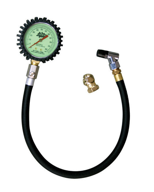 Joe's Tire Pressure Gauge 0 - 60 PSI Glow in the Dark