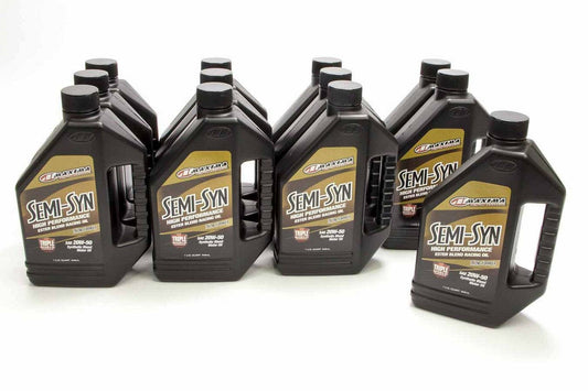 Maxima Oil 20W-50 Semi Synthetic Case - 12 quarts