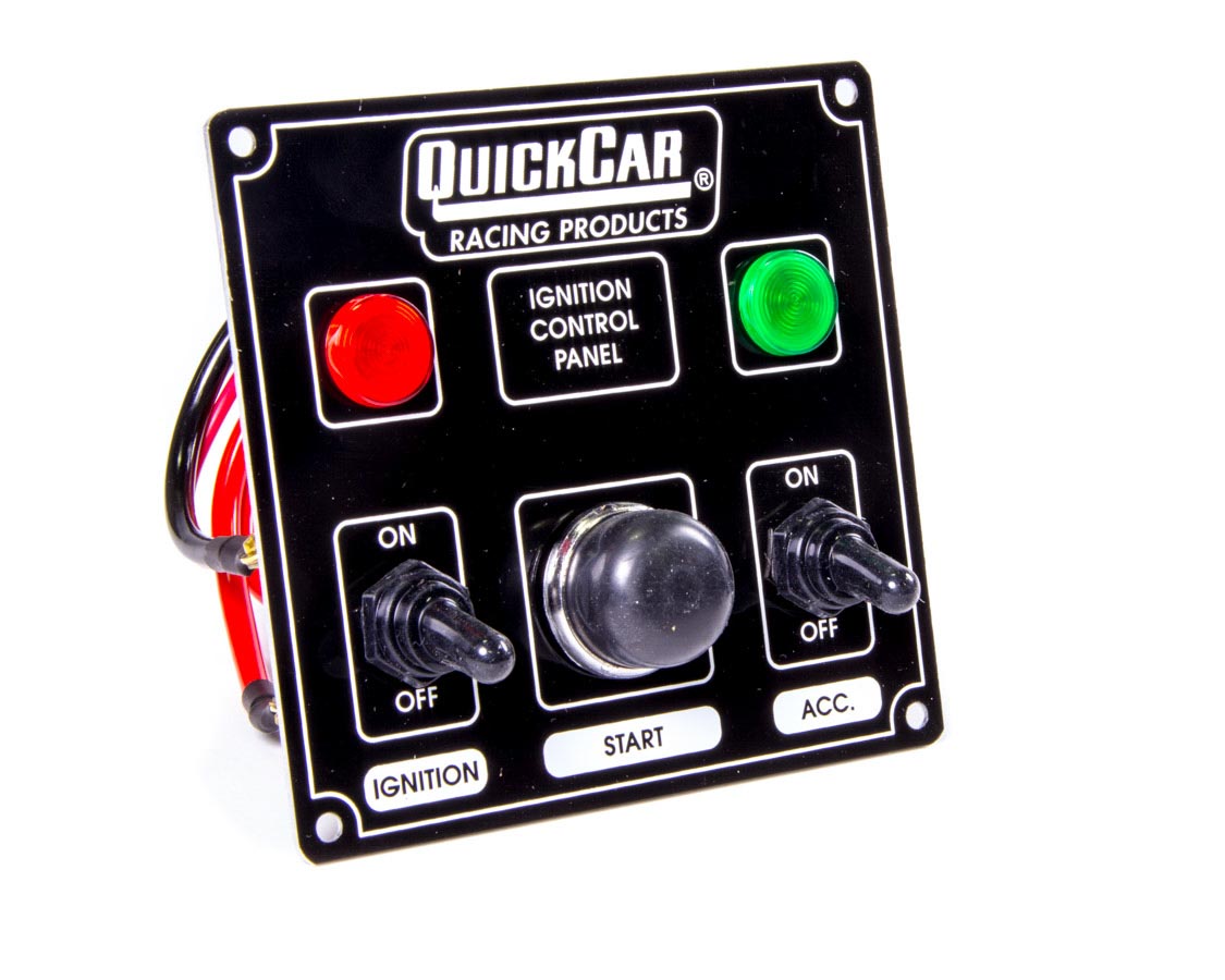 QuickCar Ignition Control Panel Black