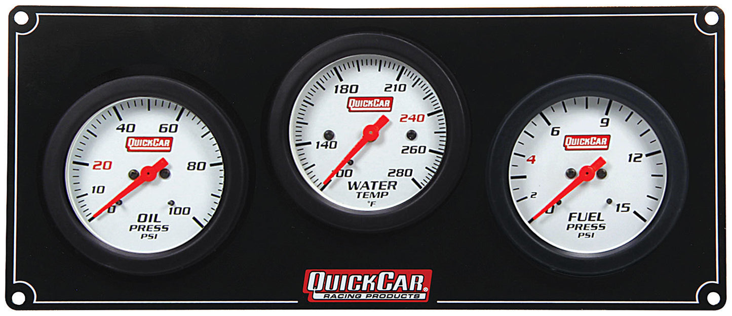 QuickCar Extreme Three Gauge Panel