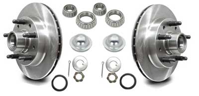 Hybrid Brake Rotor with Master Bearing Kit Pair